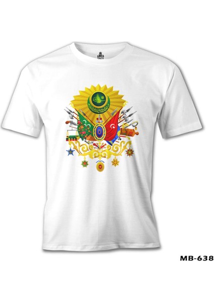 T-Shirt Osmanlı Arması Iı Beyaz Erkek Tshirt fiyatları