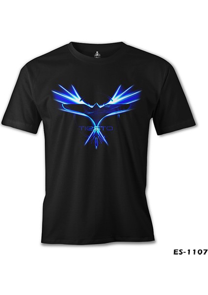 T-Shirt Dj Tiesto - Logo Siyah Erkek Tshirt fiyatları