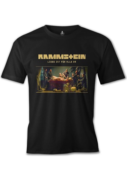 Llord T-Shirt T-Shirt Rammstein - Liebe Ist Für Alle Da Siyah Erkek T-Shirt