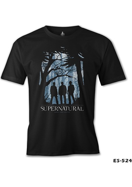 T-Shirt Supernatural - Join The Hunt Iı Siyah Erkek Tshirt