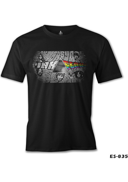 T-Shirt Pink Floyd - The Pink Side Siyah Erkek Tshirt fiyatları