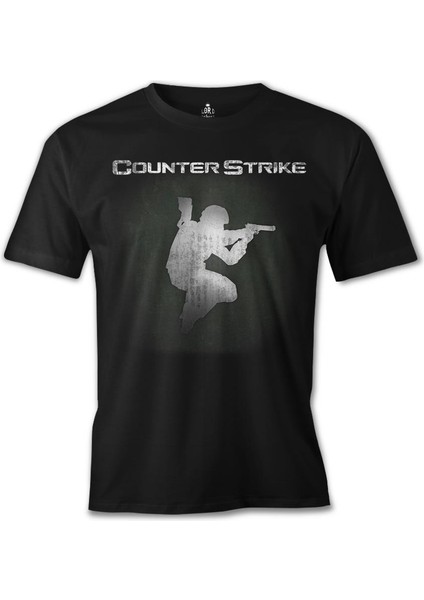 T-Shirt Counter Strike Siyah Erkek Tshirt