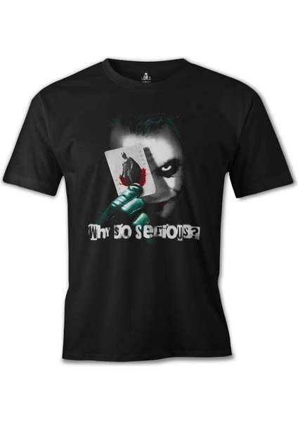 T-Shirt Joker - Cards Siyah Erkek Tshirt