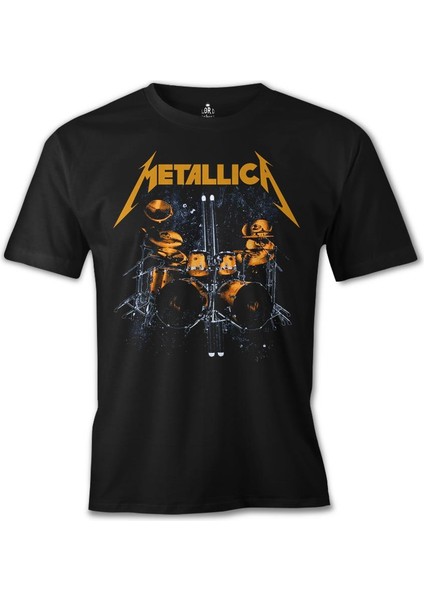 T-Shirt Metallica - Sticks Siyah Erkek Tshirt