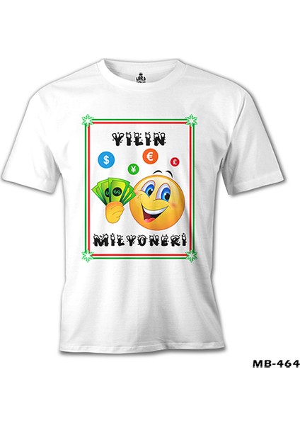 T-Shirt Yılın Milyoneri Beyaz Erkek Tshirt