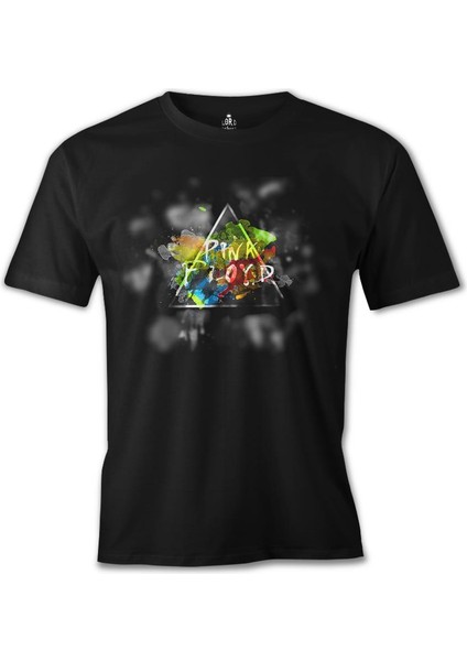 T-Shirt Pink Floyd Siyah Erkek Tshirt