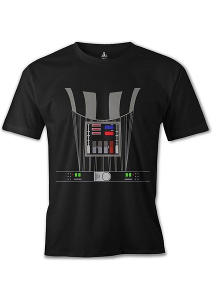 T-Shirt Star Wars - Darth Vader Armor Siyah Erkek Tshirt