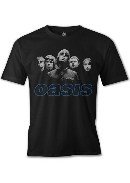 T-Shirt Oasis Siyah Erkek Tshirt