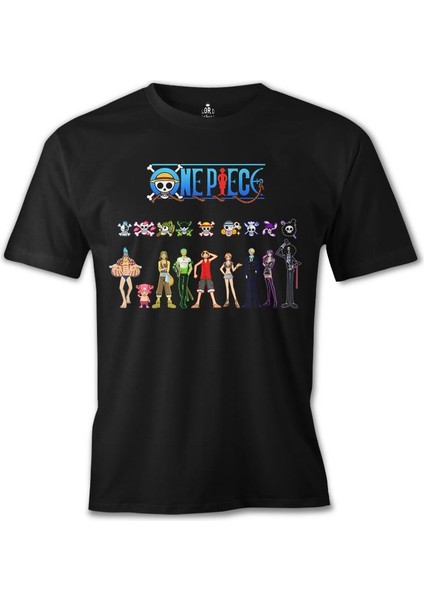 T-Shirt One Piece Siyah Erkek Tshirt