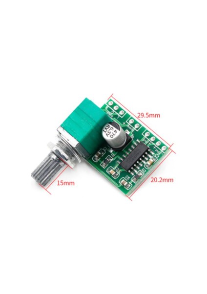 PAM8403 Pot Ayarlı Mini Digital Amplifier Board 2x 3W 2 Kanal 5V Anfi Kiti fiyatları