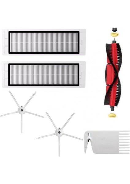 Basic I Roborock S6 MaxV Uyumlu Beyaz Filtre Seti