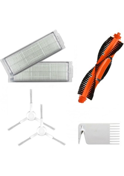 Basic I Vacuum Mop P Stytj02ym Uyumlu Beyaz Yan Fırçalı Filtre Seti