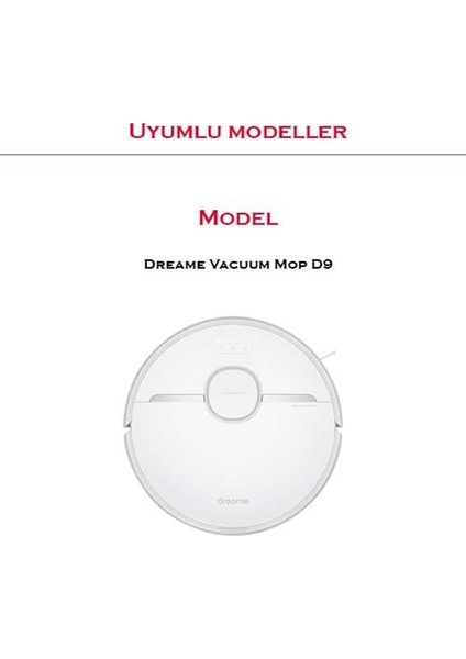 Mega I Dreame D9 Uyumlu Siyah Filtre Seti fiyatları