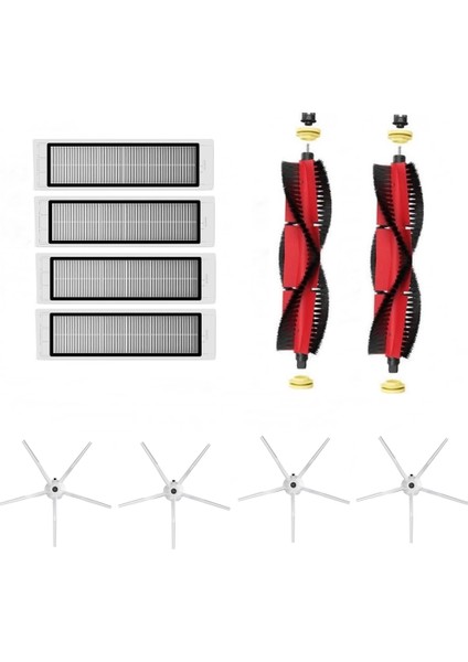 Mega I Roborock S6 MaxV Uyumlu Beyaz Filtre Seti