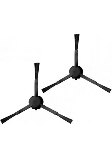 Dreame L10 Pro Uyumlu 2li Yan Fırça (Siyah)