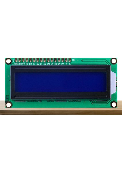 1602 LCD Aydınlatmalı Mavi Ekran
