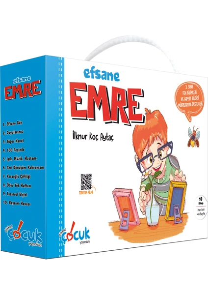 Efsane Emre (10 Kitap) - 3. Sınıflar İçin