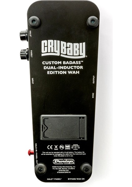 GCB65 Custom Badass Cry Baby Wah Pedal