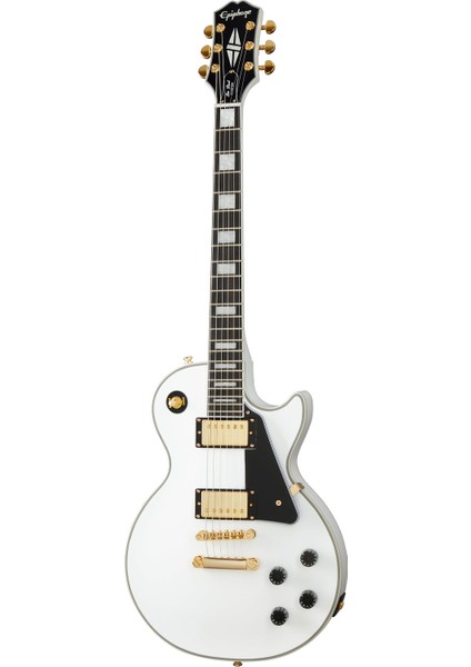 EILCAWGH1 Les Paul Custom Elektro Gitar (Alpine White)