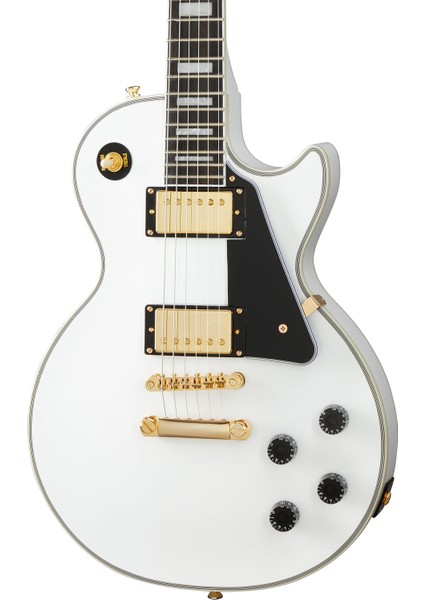 EILCAWGH1 Les Paul Custom Elektro Gitar (Alpine White)