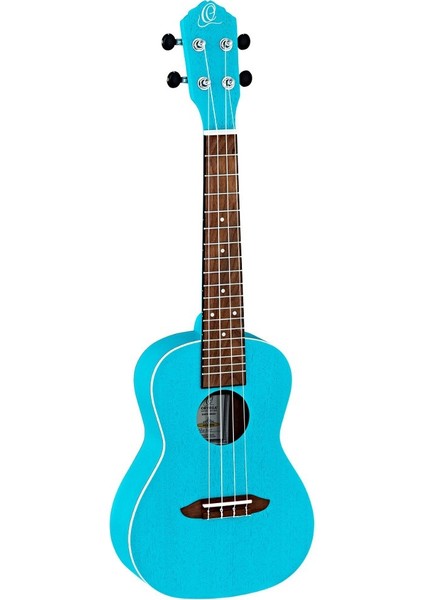 RULAGOON Concert Ukulele (Transparent Turquoise)