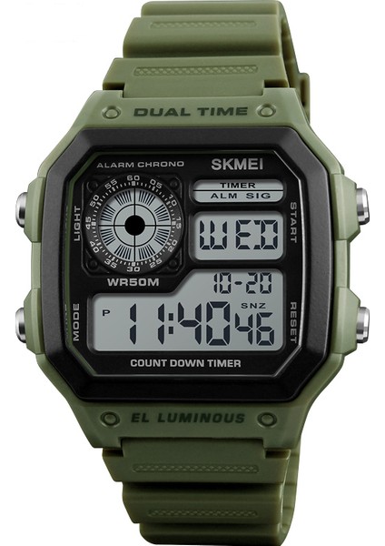 1299 Erkek Dijital LED Spor Saat (Yurt Dışından)