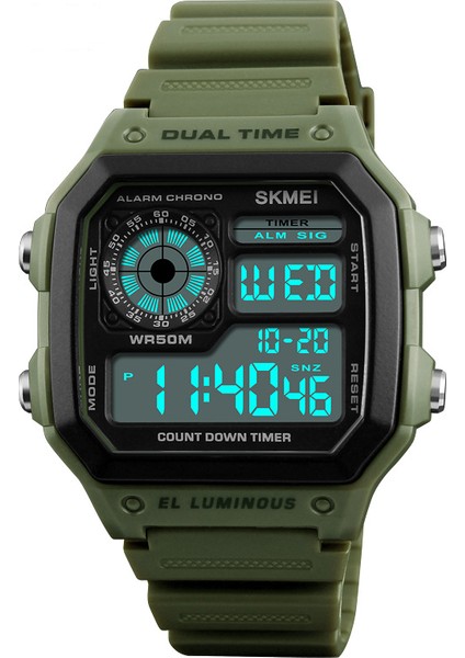 1299 Erkek Dijital LED Spor Saat (Yurt Dışından) fiyatları