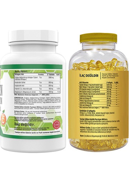 Golden Arizona Collagen 180 Tablet Flx Omega 3-6-9 90 Tablet fiyatları