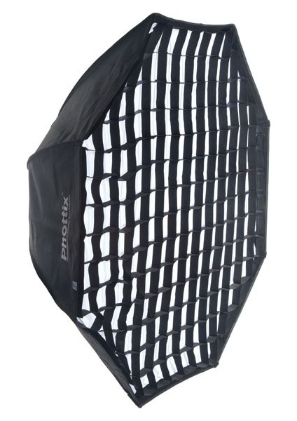 2 In 1 Grid Strip Octagon Softbox 122 cm