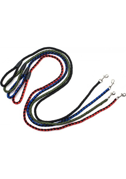 Naylon Köpek Tasma 5ft Uzun Yürüyüş Köpek Halat Metal/ Kırmızı (Yurt Dışından) modelleri