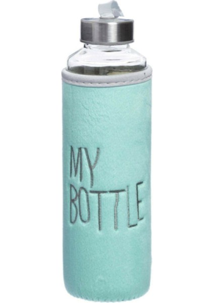 Peluş Kılıf Cam Matara 470 ml
