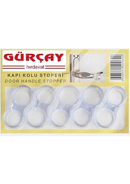 Gürçay Kapı Pencere Kol Stoperi 5'li