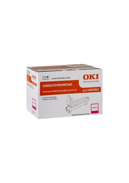 C5850-43870022 Kırmızı Drum Ünitesi
