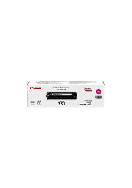 CRG-731 Kırmızı Toner