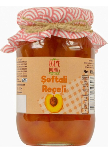 Şeftali Reçeli 451 gr