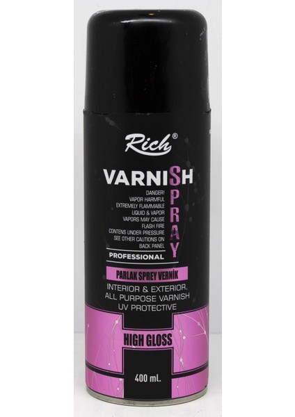 001 Sprey Vernik Parlak 400 cc