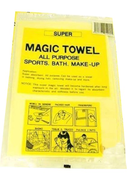Magic Towel Islak Sihirli Bez