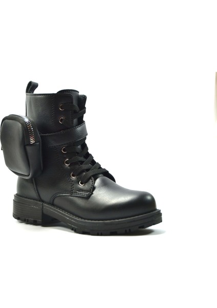 Siyah Cepli Kız Çocuk Postal Bot 26-35 fiyatları