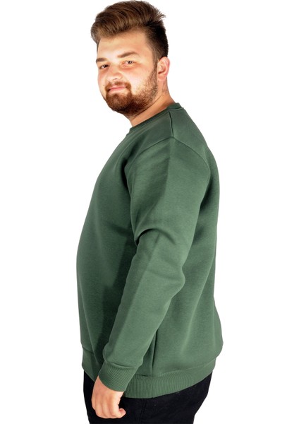 Erkek Sweatshirt Bisiklet Yaka Basic 20131 Nefti fiyatları