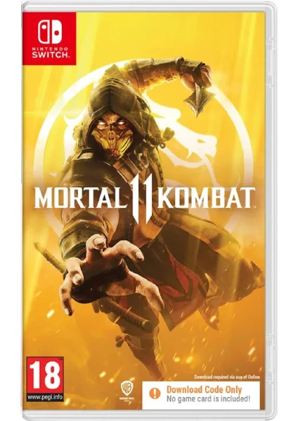 Mortal Kombat 11 Nintendo Switch (Dijital Indirme Kodu)