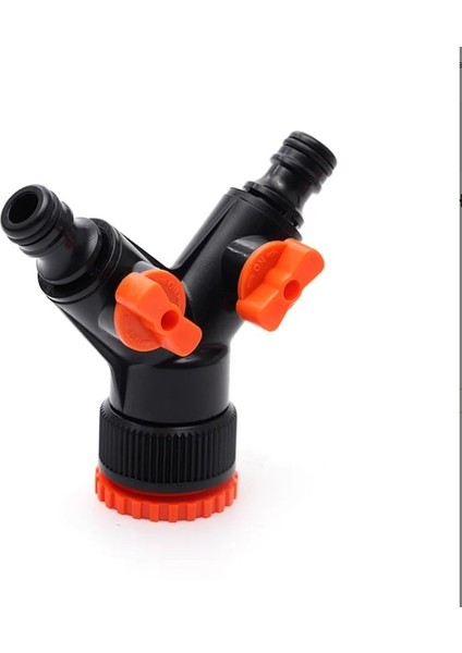Iki Çıkışlı Musluk Adaptörü Giriş 3/4''-1''/ Çıkış 1/2''-3/4''