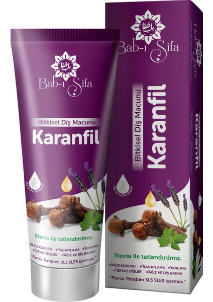 Bab-I Şifa Bitkisel Diş Macunu Karanfil 140 gr