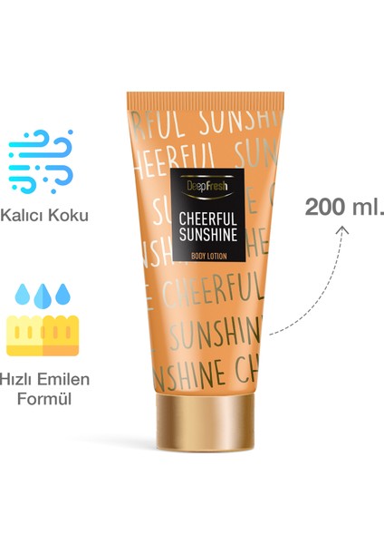 Vücut Losyonu Cheerful Sunshine 200 ml