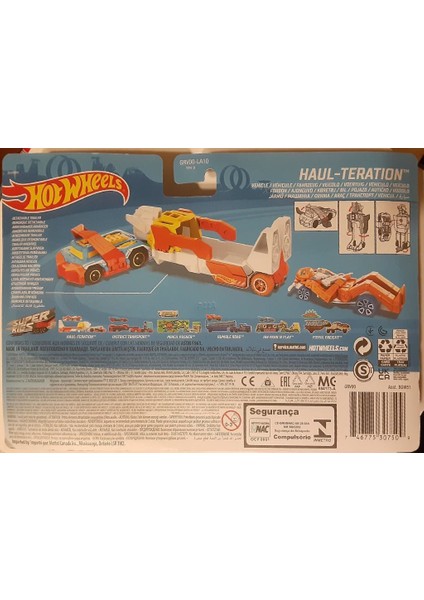 Hotwheels Tır Haul Teration BDW51 GRV00