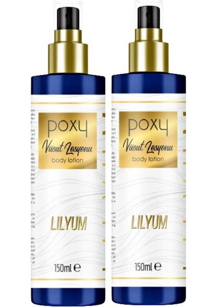 Lilyum Vücut Losyonu 150 ml x 2 Adet