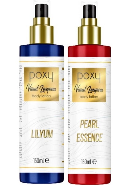 Lilyum Vücut Losyonu 150 ml & Pearl Essence Vücut Losyonu 150 ml