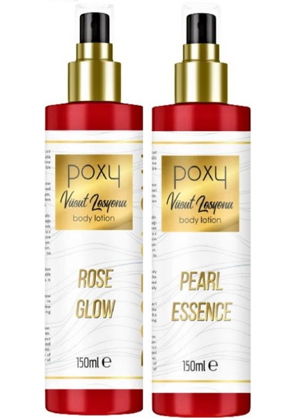 Pearl Essence Vücut Losyonu 150 ml & Rose Glow Vücut Losyonu 150 ml