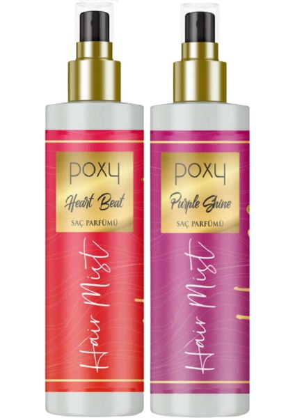 Heart Beat Saç Parfümü 150 ml & Purple Shine Saç Parfümü 150 ml
