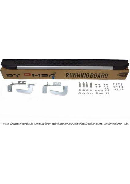 Land Rover Range Rover Velar Nevada Yan Basamak Alüminyum 2017 ve Sonrası modelleri