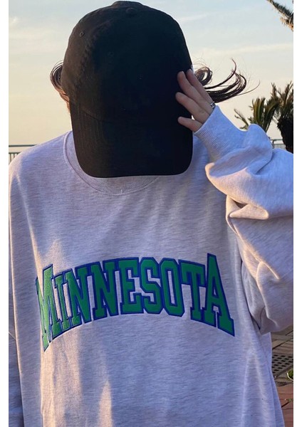Mad Girls Gri Sweatshirt MG1268 fırsatları